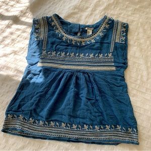 Grecian Embroidered Top